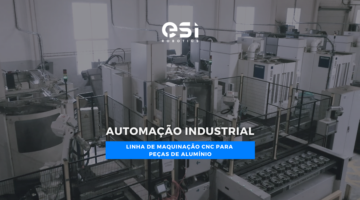 Automação Industrial: Linha de Maquinação CNC para Peças De Alumínio 3