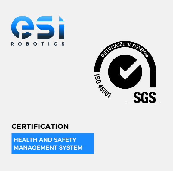 ESI is certified in Health and Safety Management System 4