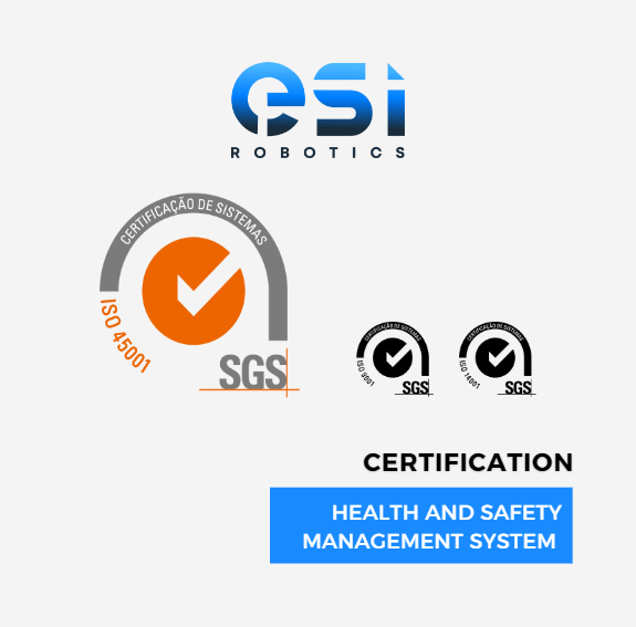 ESI is certified in Health and Safety Management System 6