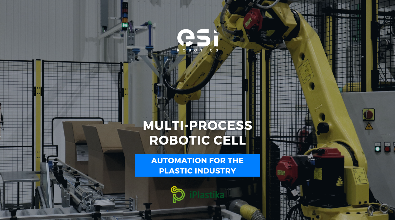 Célula Robotizada de Multi-Processos: Automação para a Indústria do Plástico 7