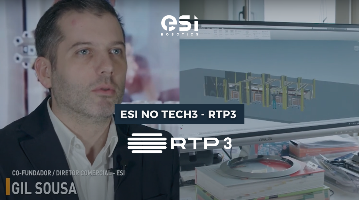 Presença da ESI Robotics no TECH3 - RTP 3 0
