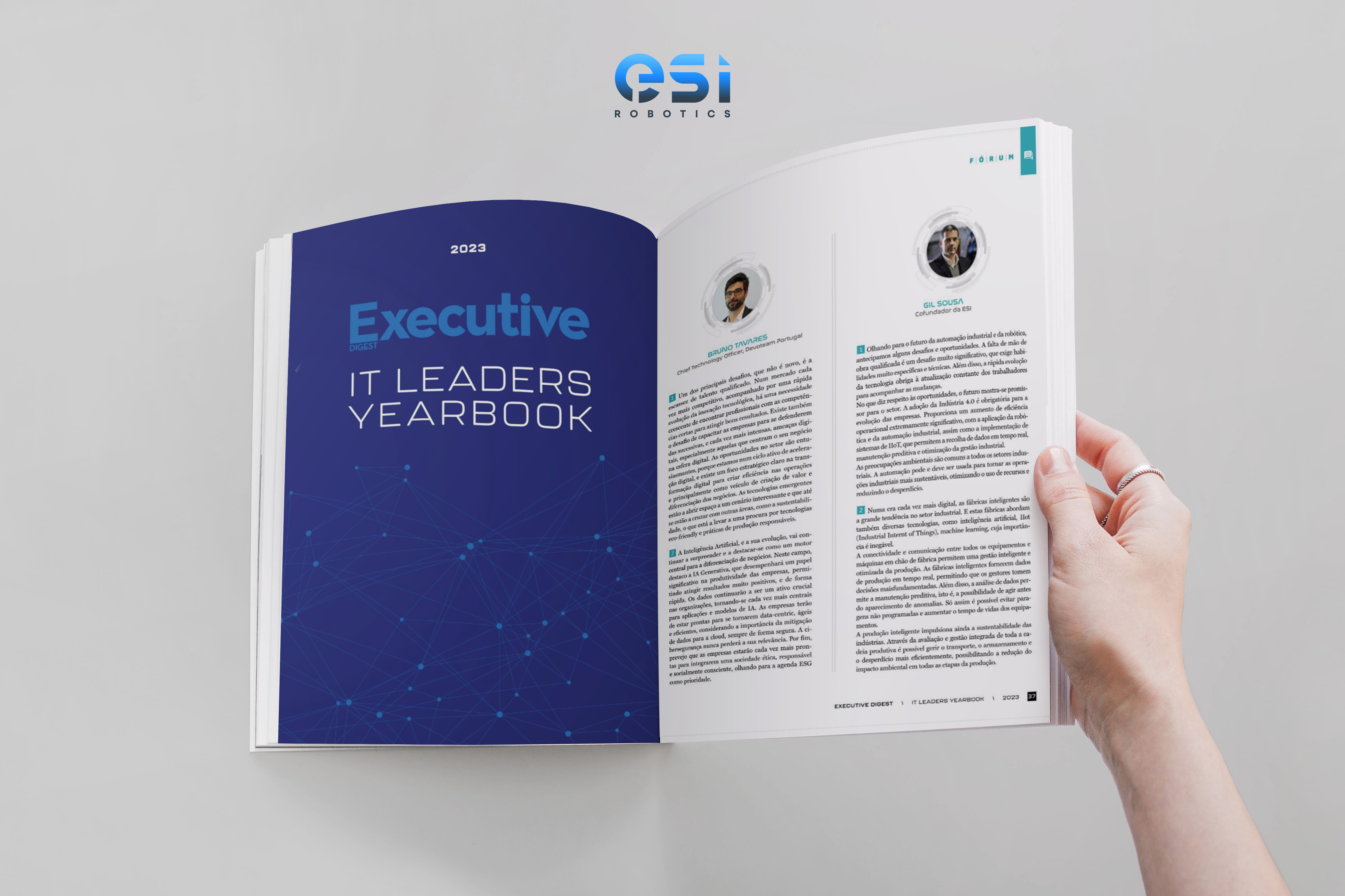 ESI Robotics na Executive Digest | IT Leaders Yearbook 1