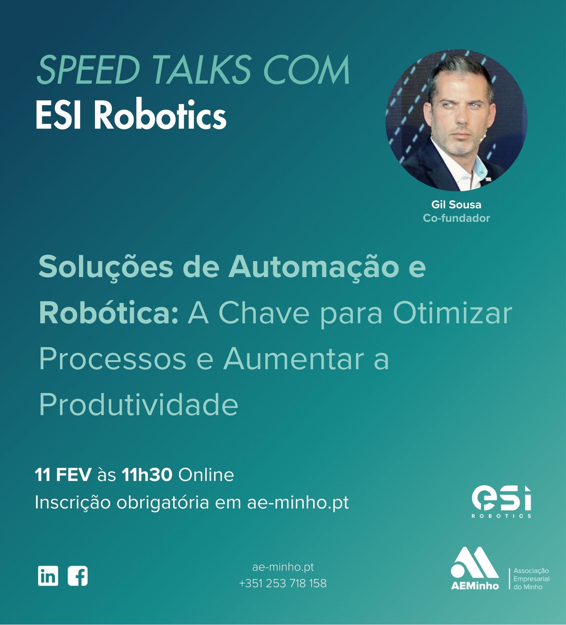 Speed Talks com ESI Robotics |  Soluções de Automação e Robótica: A Chave para Otimizar Processos e Aumentar a Produtividade 0