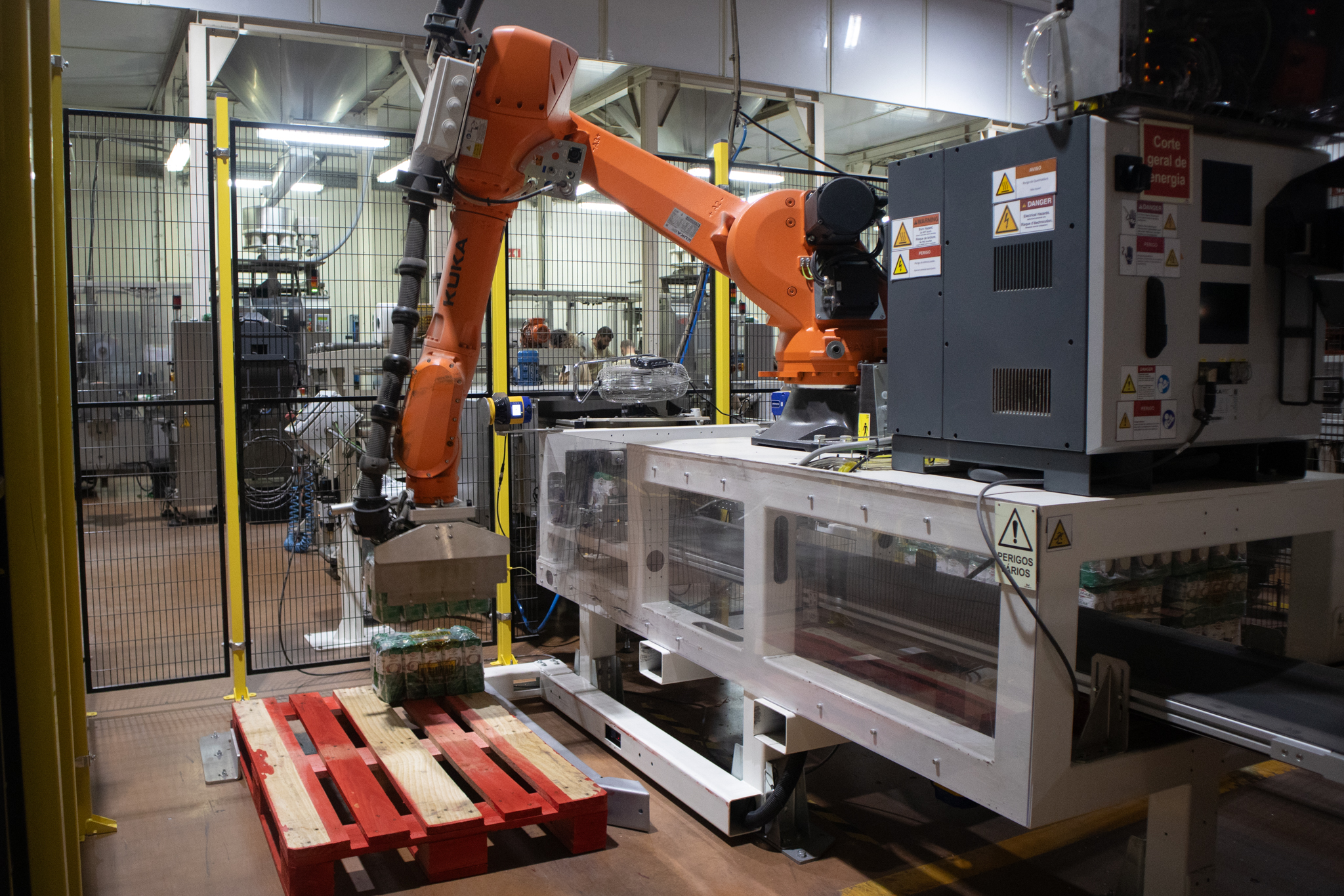 Paletização Robotizada de Arroz 6