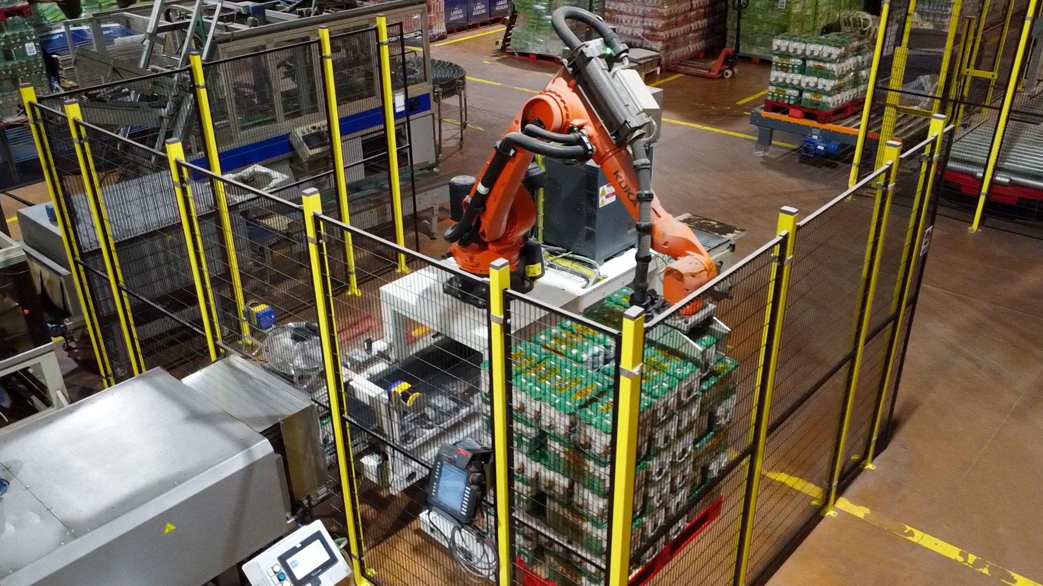 Paletização Robotizada de Arroz no Setor Alimentar | Case Study ESI 1