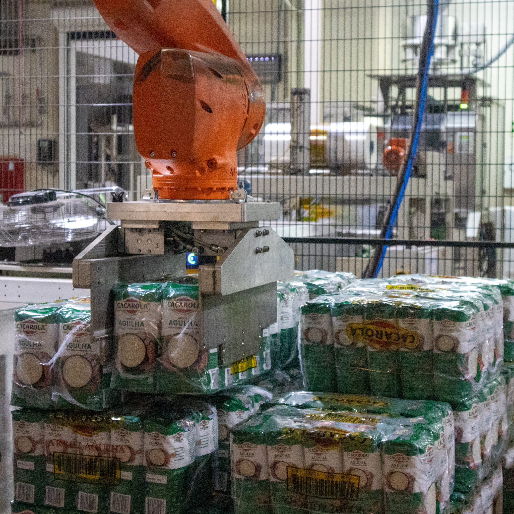 Paletização Robotizada de Arroz no Setor Alimentar | Case Study ESI 2
