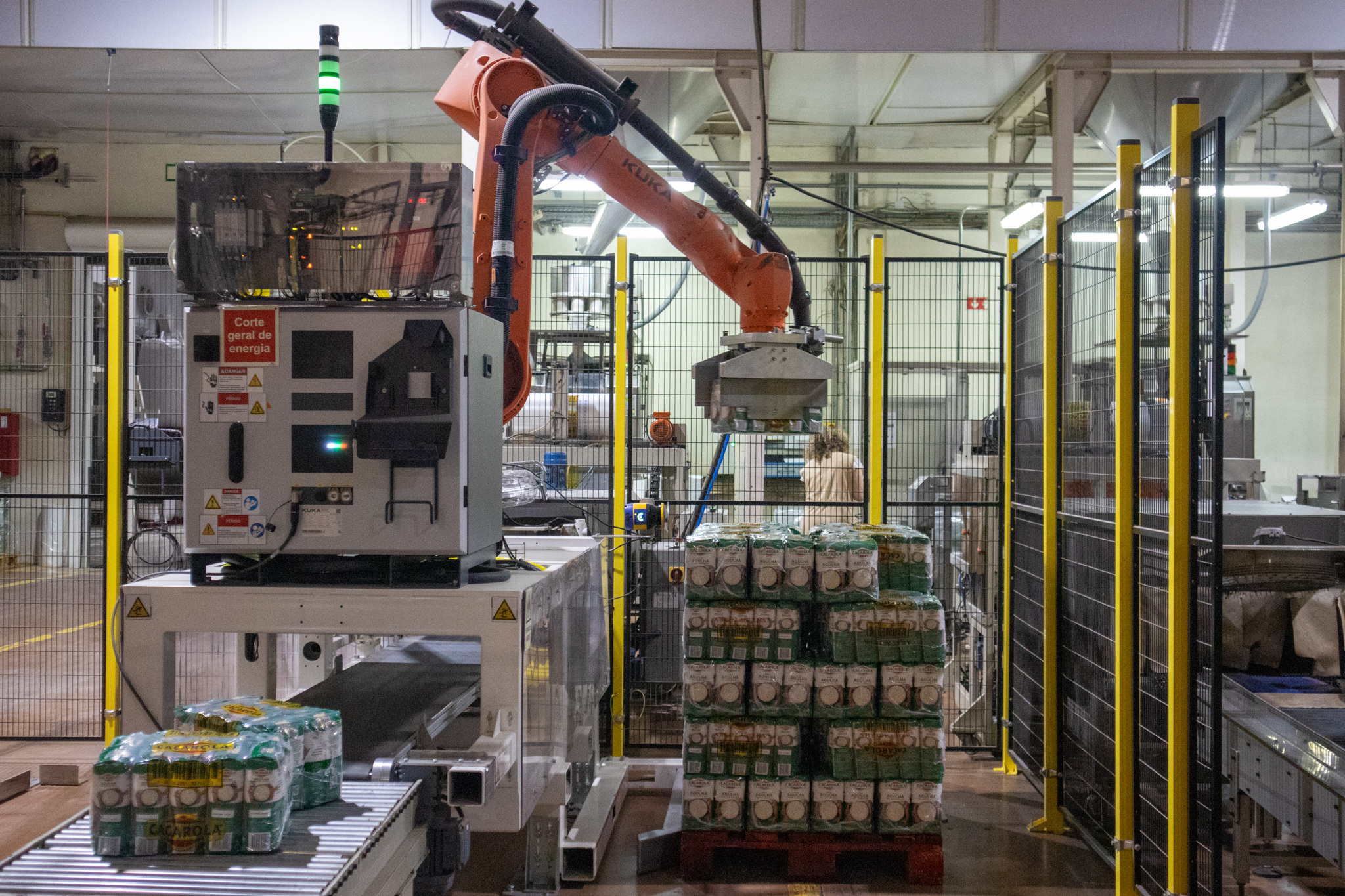 Paletização Robotizada de Arroz no Setor Alimentar | Case Study ESI 4