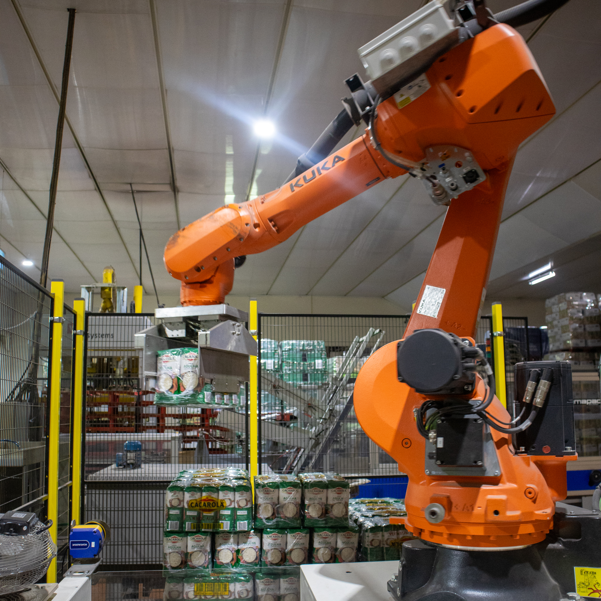 Paletização Robotizada de Arroz no Setor Alimentar | Case Study ESI 5