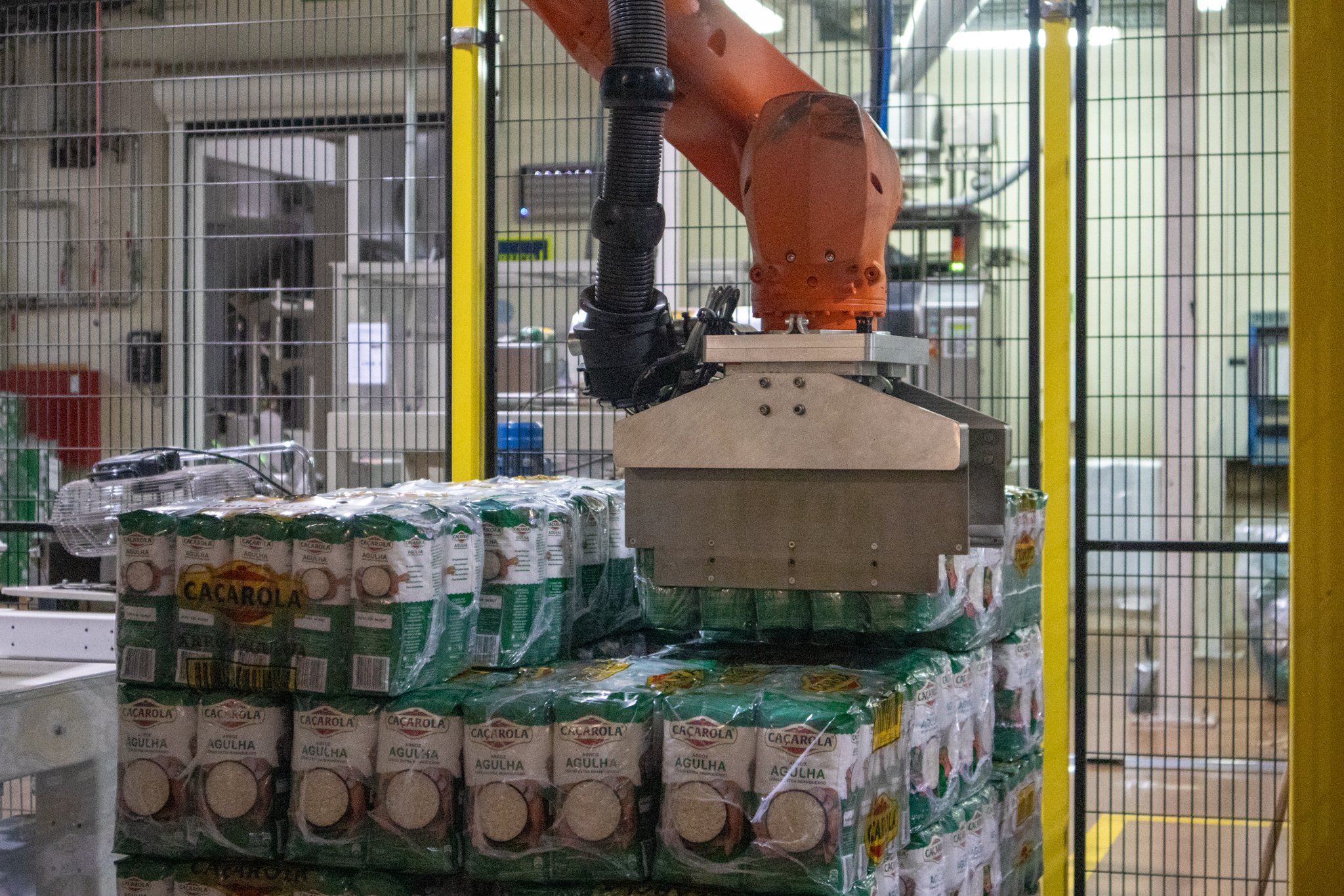 Paletização Robotizada de Arroz no Setor Alimentar | Case Study ESI 6